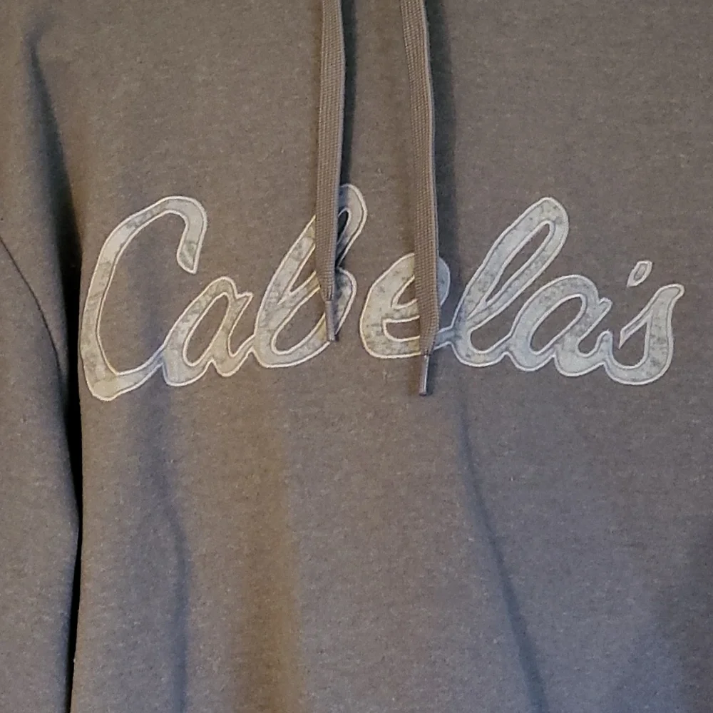Tan/Gray Cabelas Medium Hoodie - Picture 2 of 6